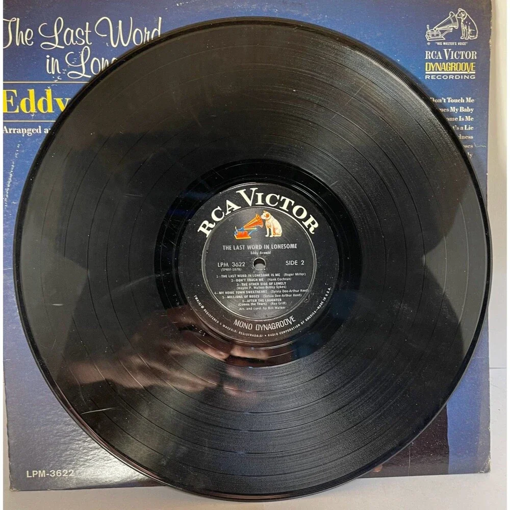 EDDIE ARNOLD THE LAST WORD IN LONESOME 1967 VINYL LPM-3622 - Picture 2 of 3